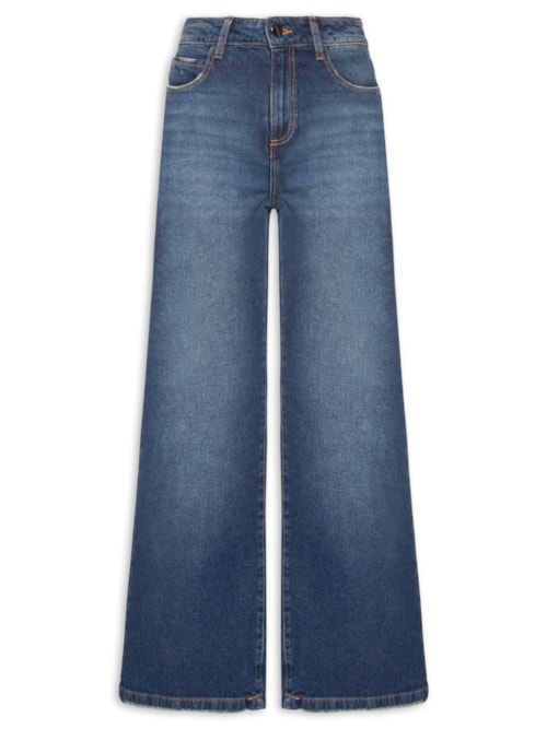 Calça Feminina Panta Wide Vilma - Azul