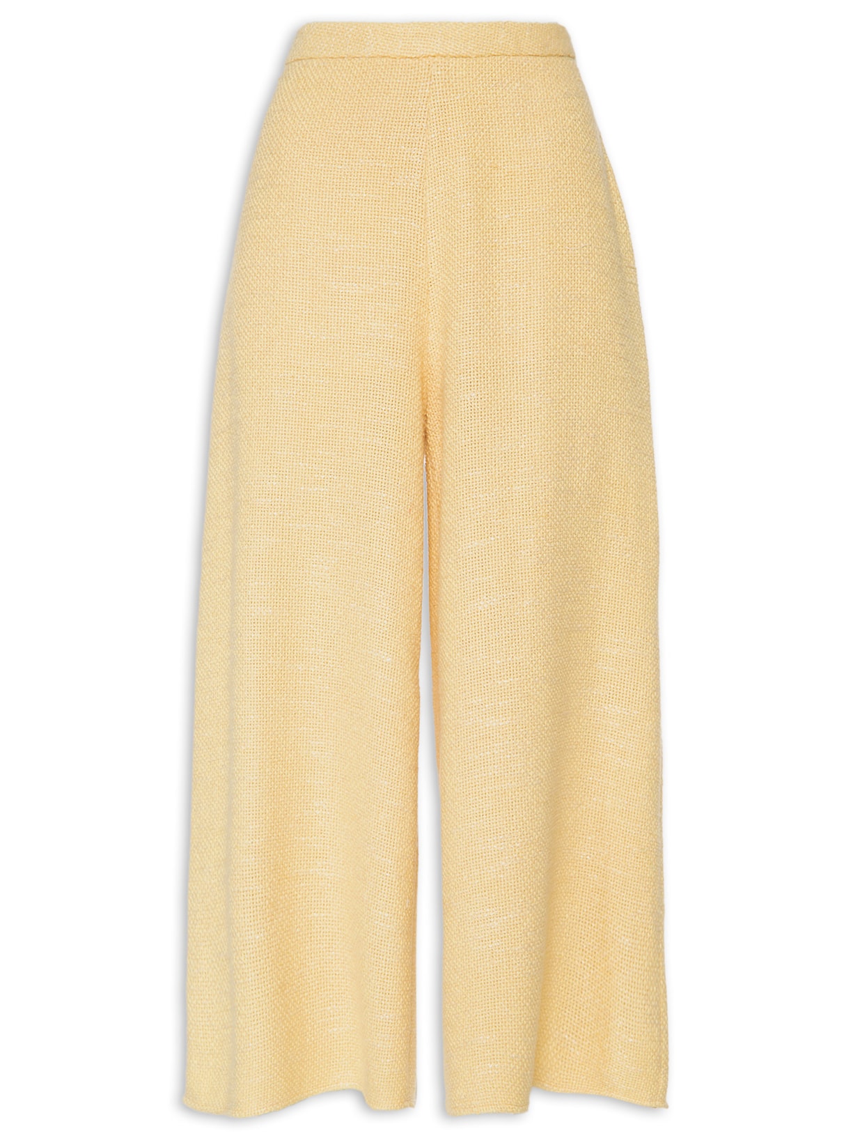 Calça Feminina Pantacourt - Amarelo