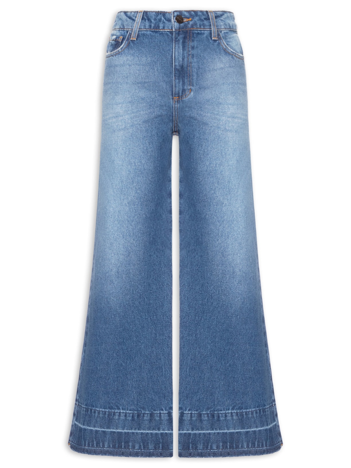 Calça Feminina Pantacourt Tamires Azul Le Lis