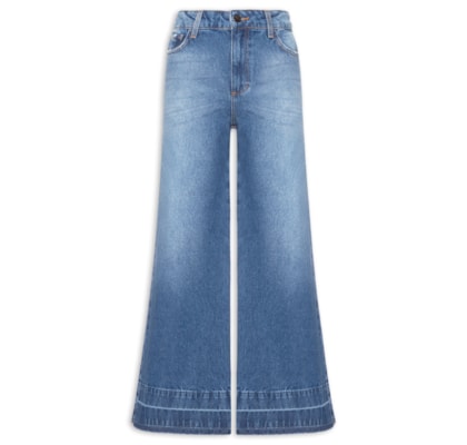 Calça Feminina Pantacourt Tamires - Azul