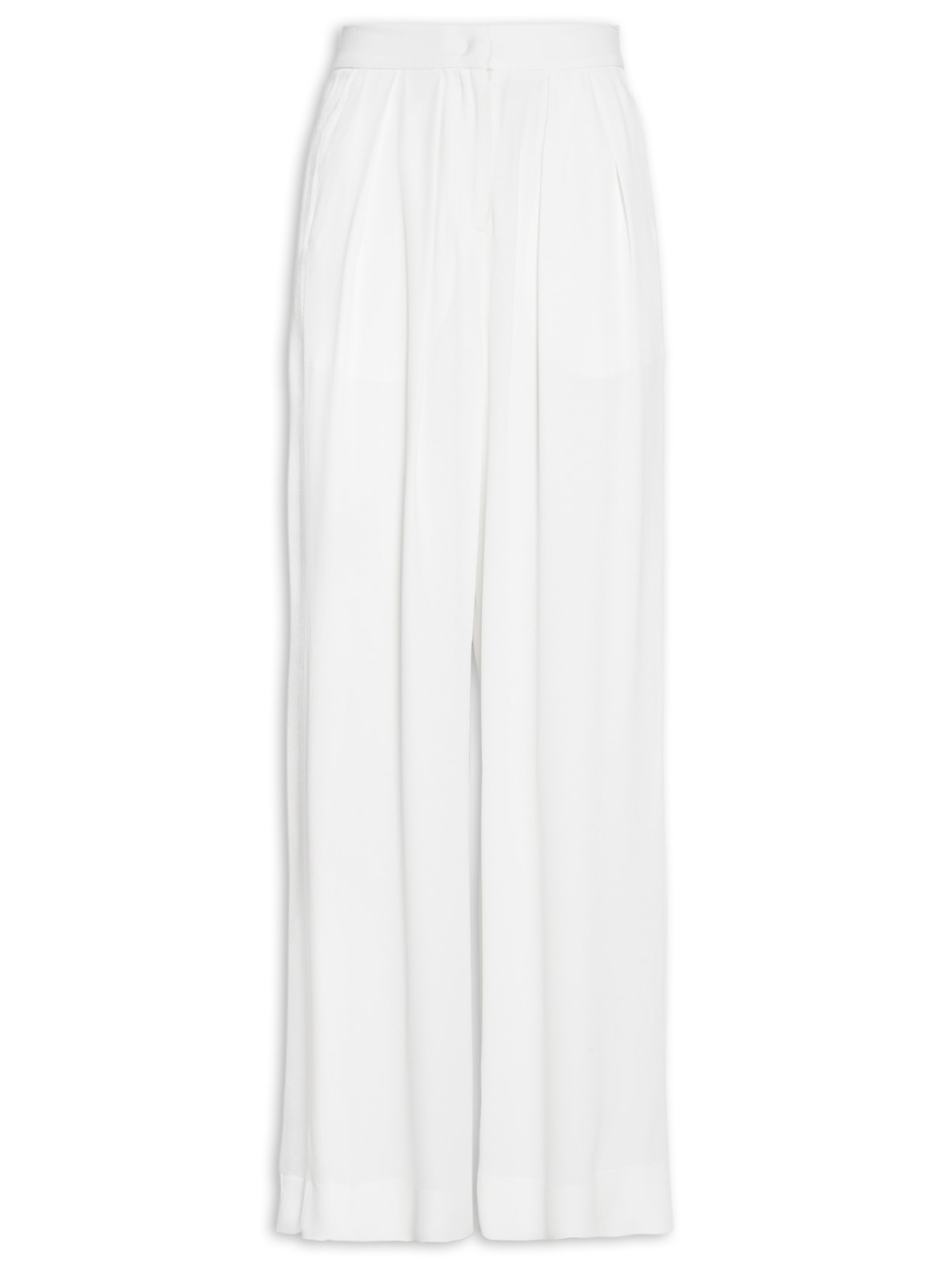 Calça Feminina Pantalona Alfaiataria - Off White