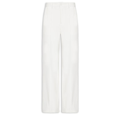 Calça Feminina Pantalona Alfaiataria – Branco