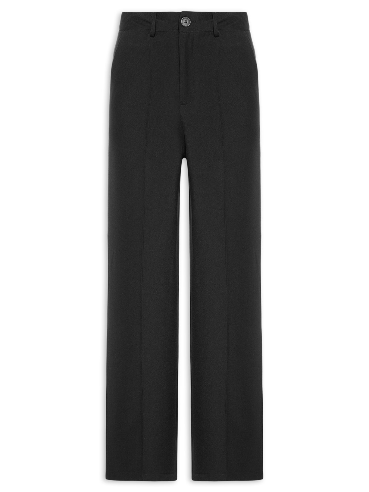 Calça Feminina Pantalona Alfaiataria – Preto