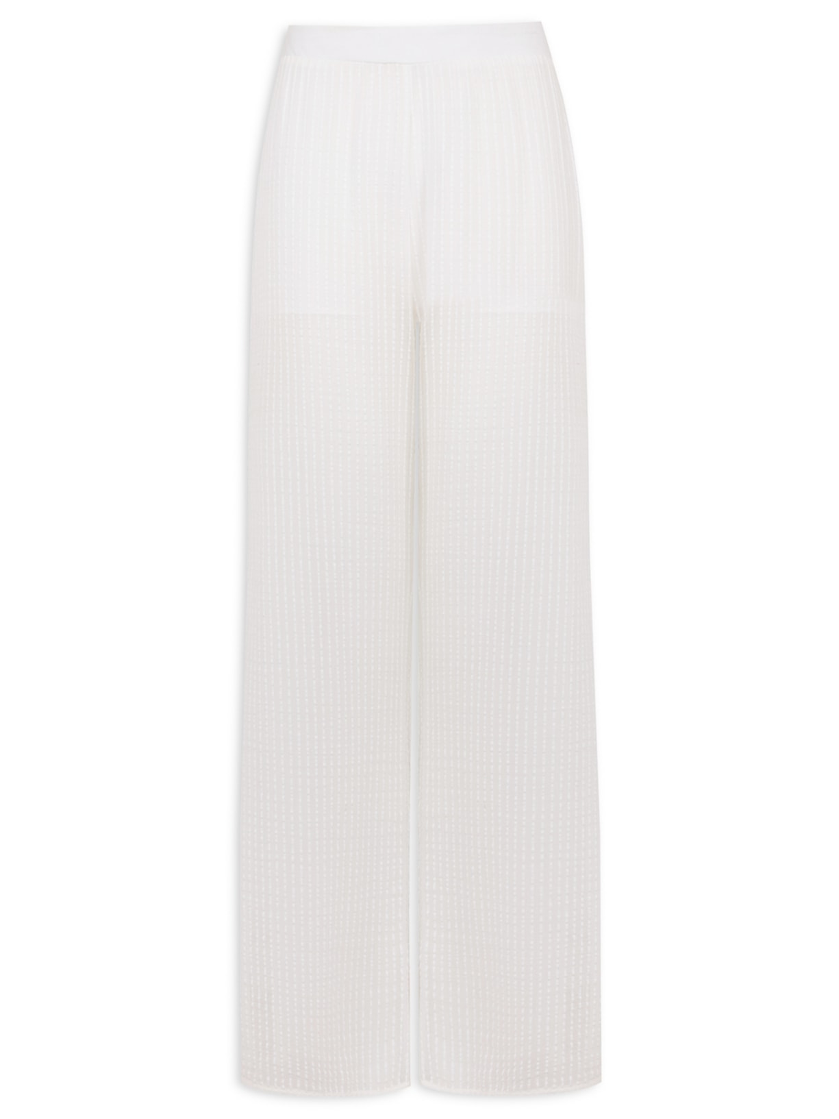 Calça Feminina Pantalona Allie - Branco