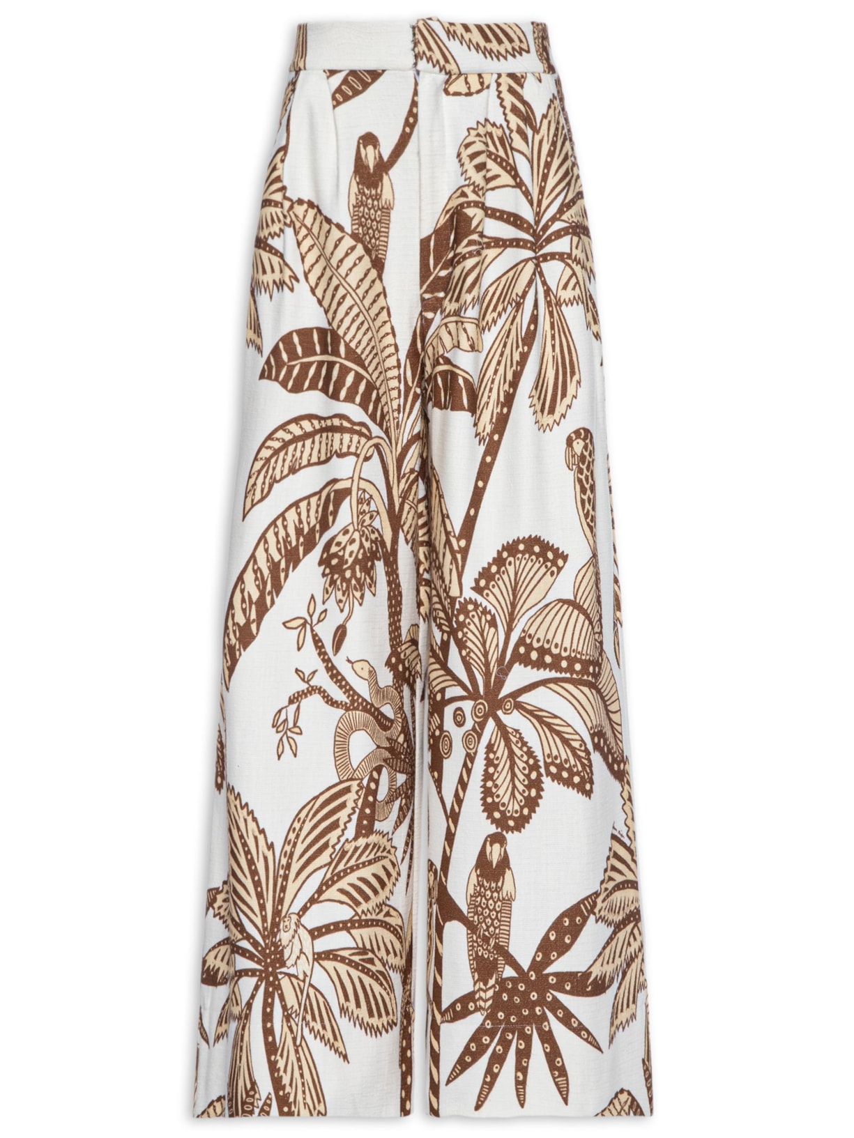 Calça Feminina Pantalona Amazônia - Amarelo