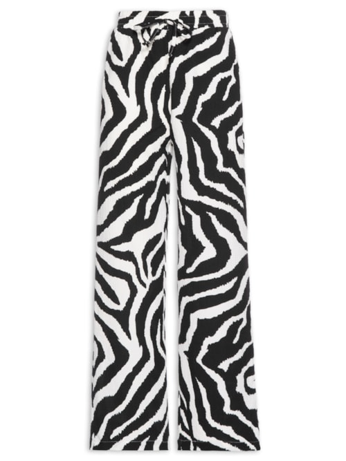 Calça Feminina Pantalona - Animal Print