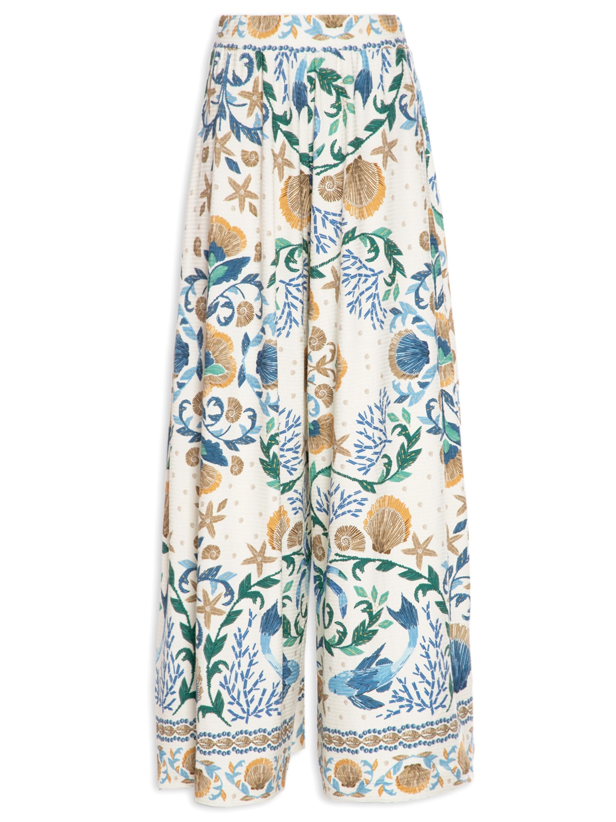 Calça Feminina Pantalona Atalaia - Azul