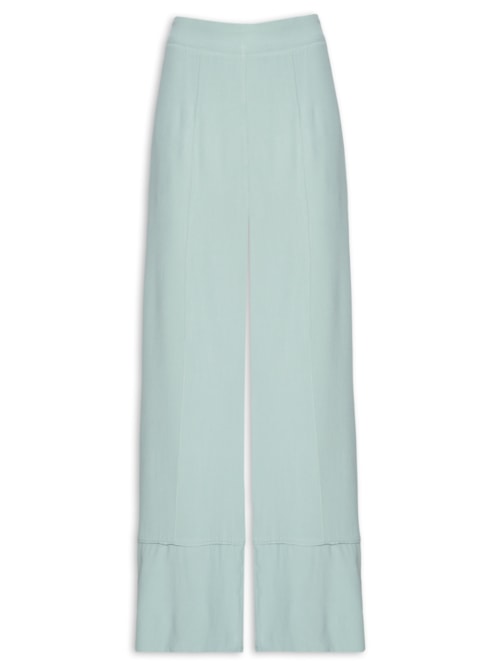 Calça Feminina Pantalona - Azul