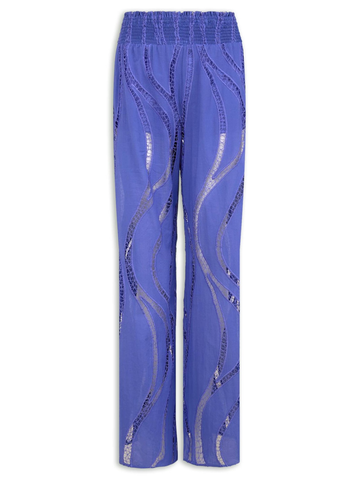 Calça Feminina Pantalona Babi - Azul