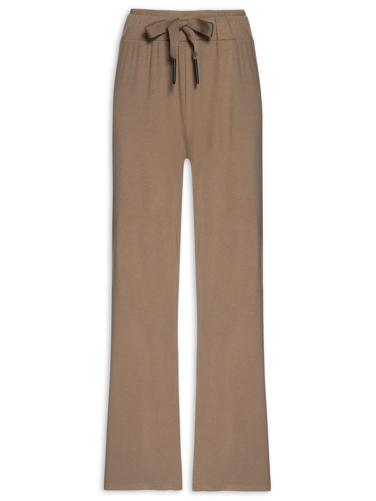 Calça Feminina Pantalona Básica - Marrom