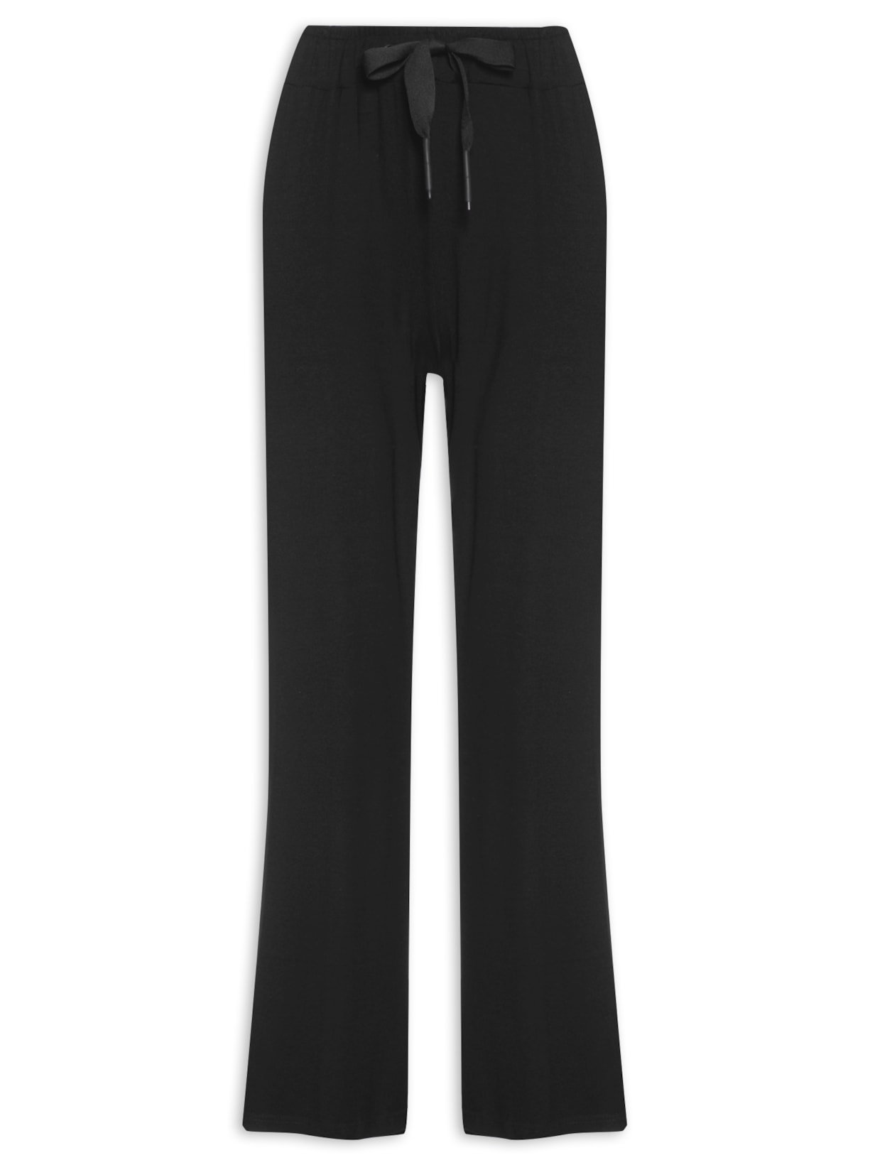 Calça Feminina Pantalona Básica - Preto