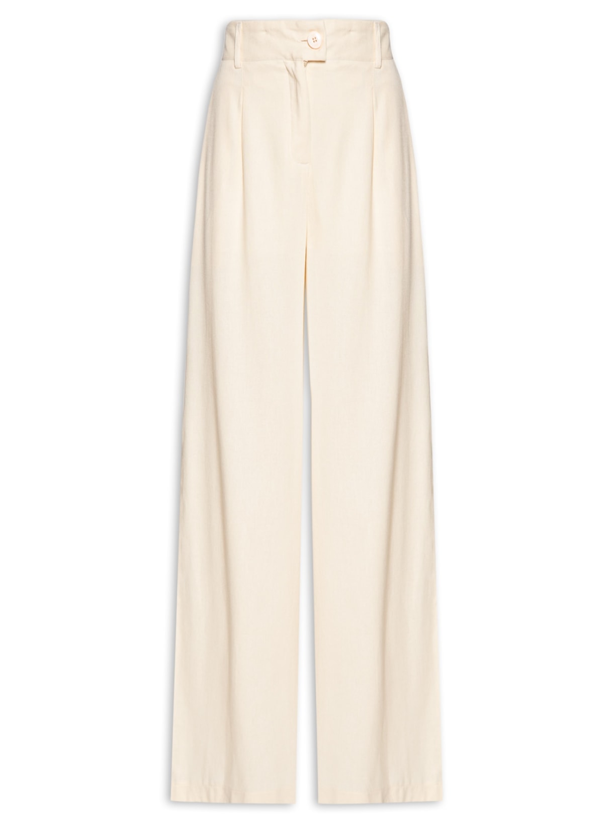 Calça Feminina Pantalona - Bege