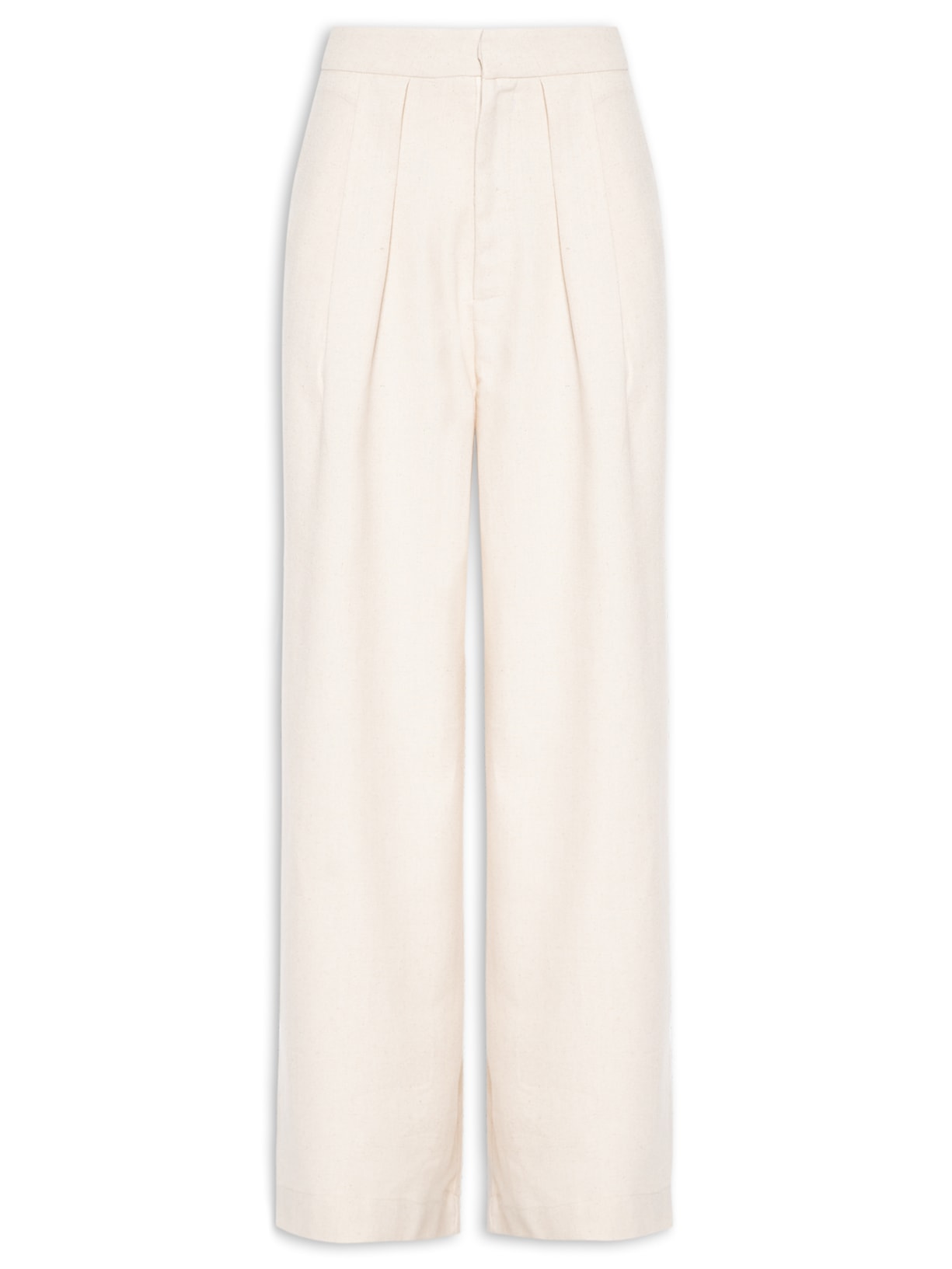 Calça Feminina Pantalona - Bege