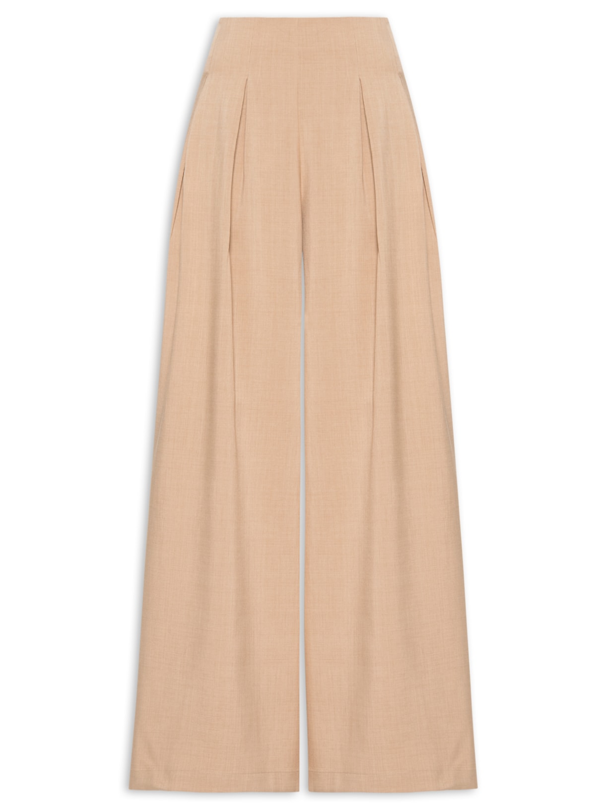 Calça Feminina Pantalona - Bege