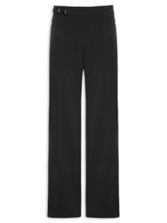 Calça Feminina Pantalona com Recorte e cinto - Preto by '2ESSENTIAL