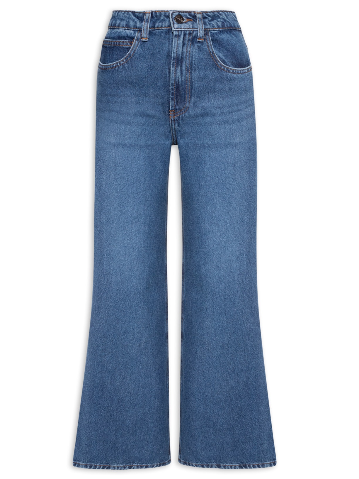 Calça Feminina Pantalona Gabi - Azul