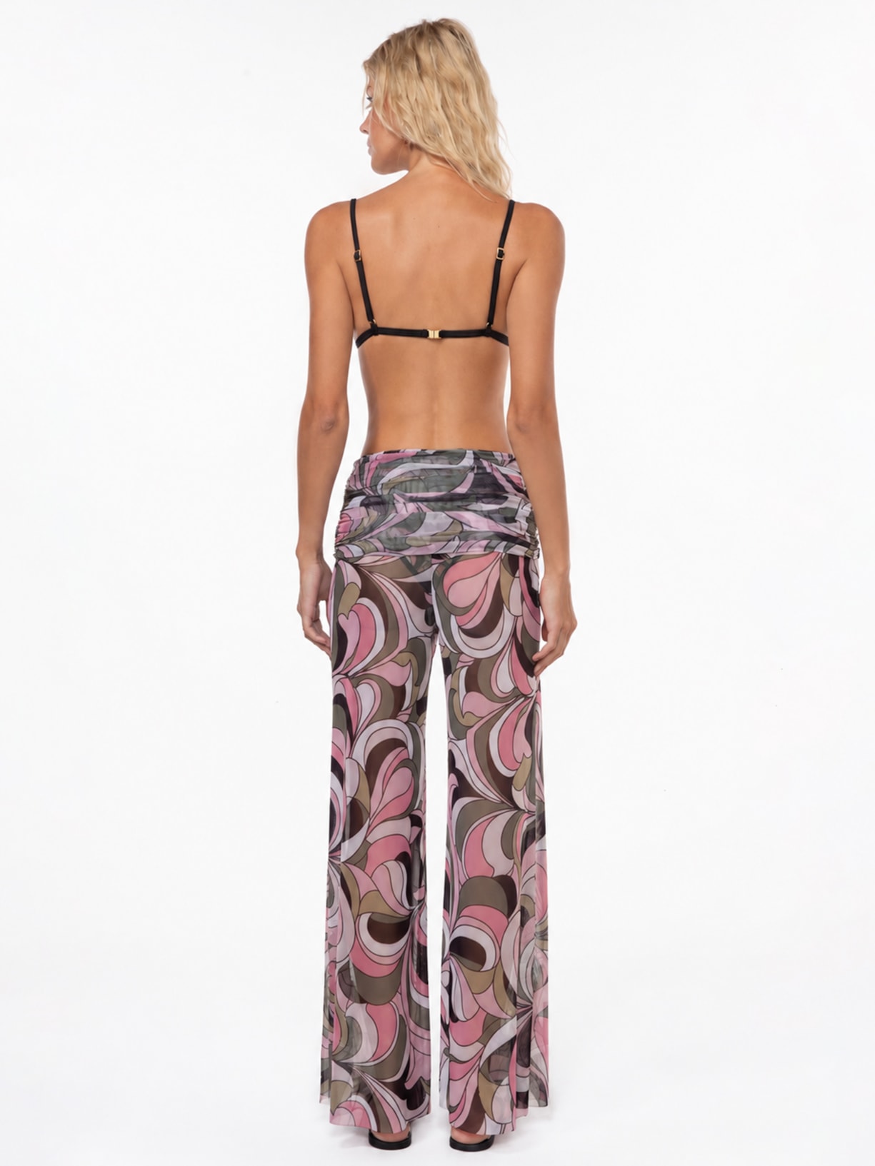Calça Feminina Pantalona Gipsy Preto Triya