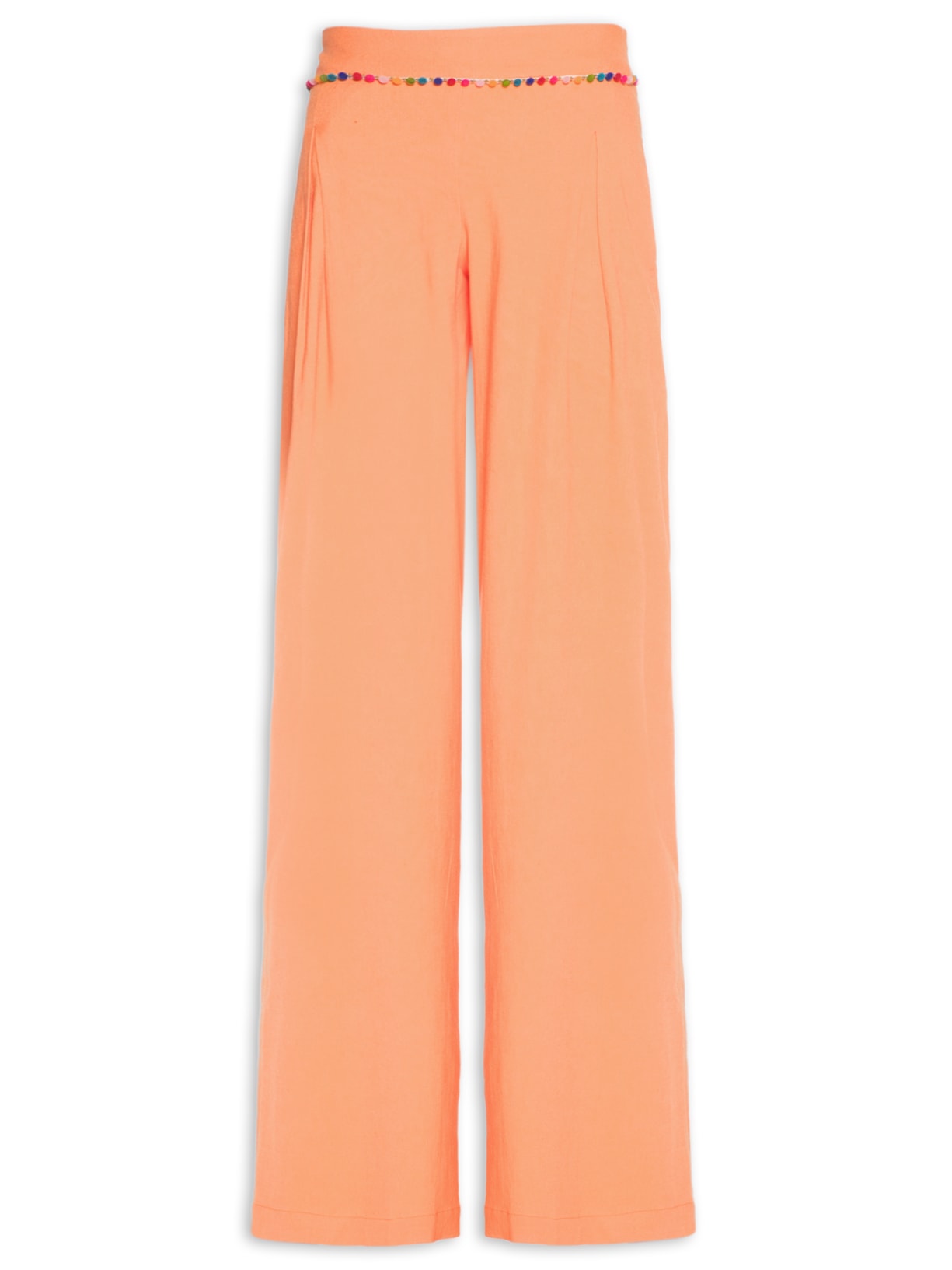 Calça Feminina Pantalona - Laranja