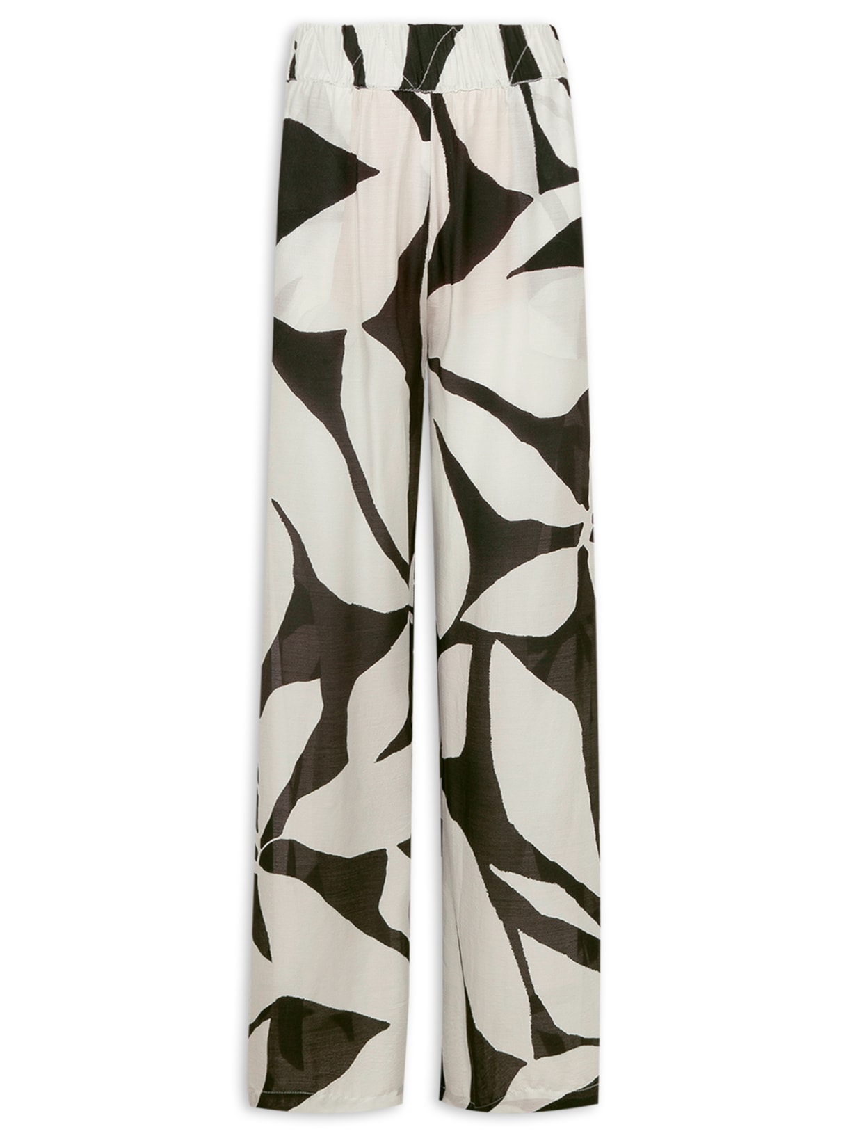 Calça Feminina Pantalona Lea - Branco