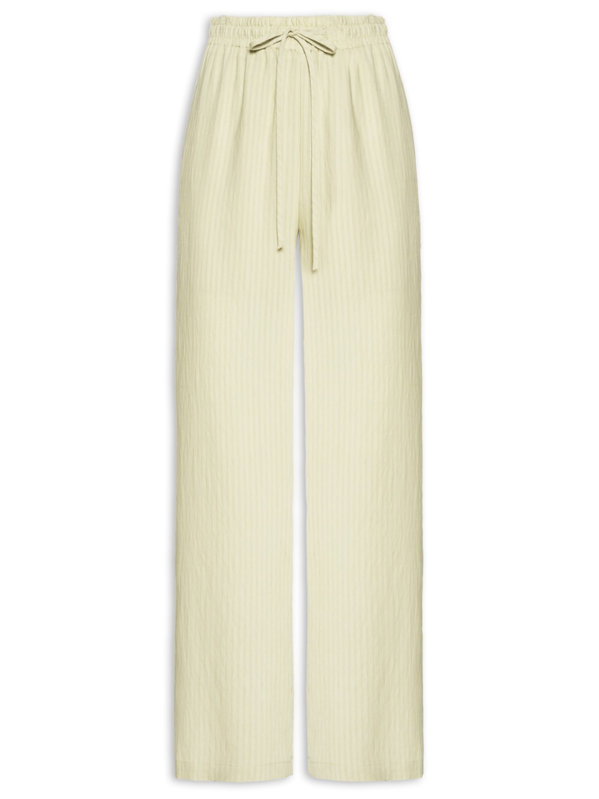 Calça Feminina Pantalona Leve Verde Basiq