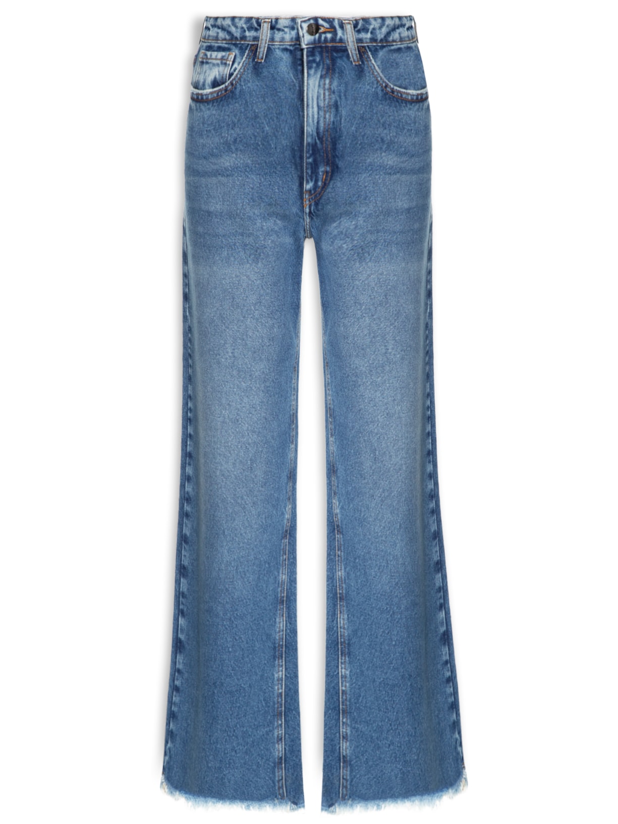 Calça Feminina Pantalona Madalena - Azul