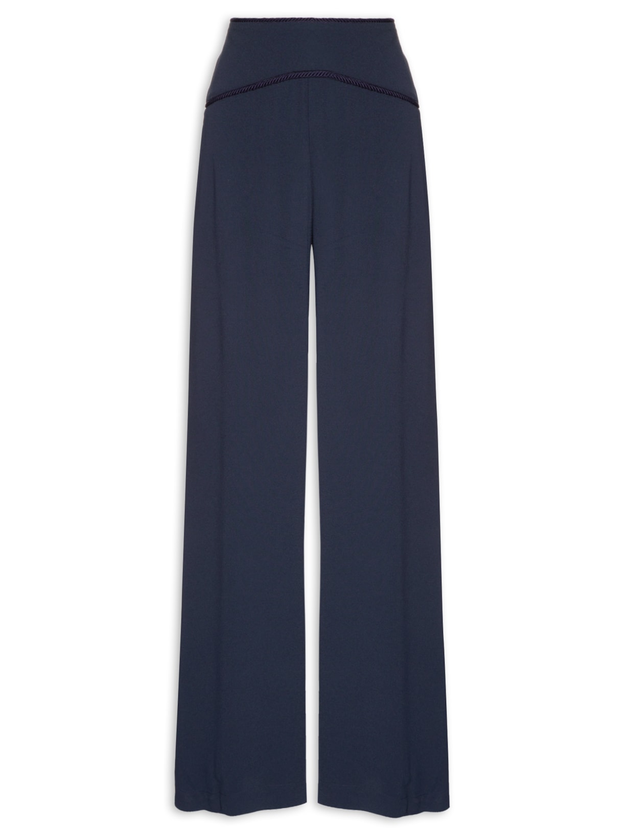 Calça Feminina Pantalona Manu - Azul