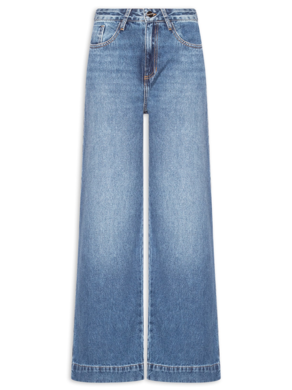 Calça Feminina Pantalona Paloma - Azul