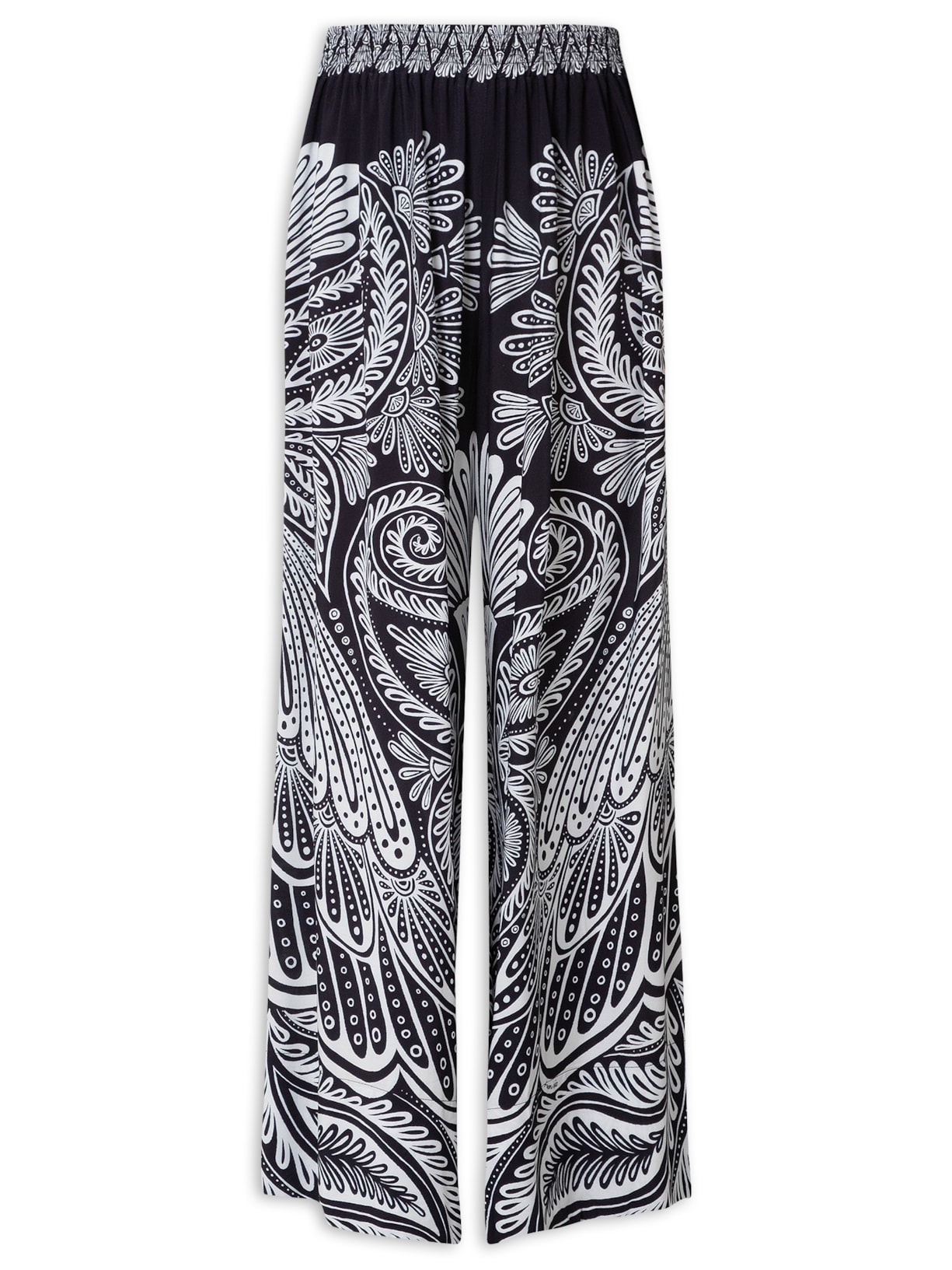 Calça Feminina Pantalona Papillon - Preto