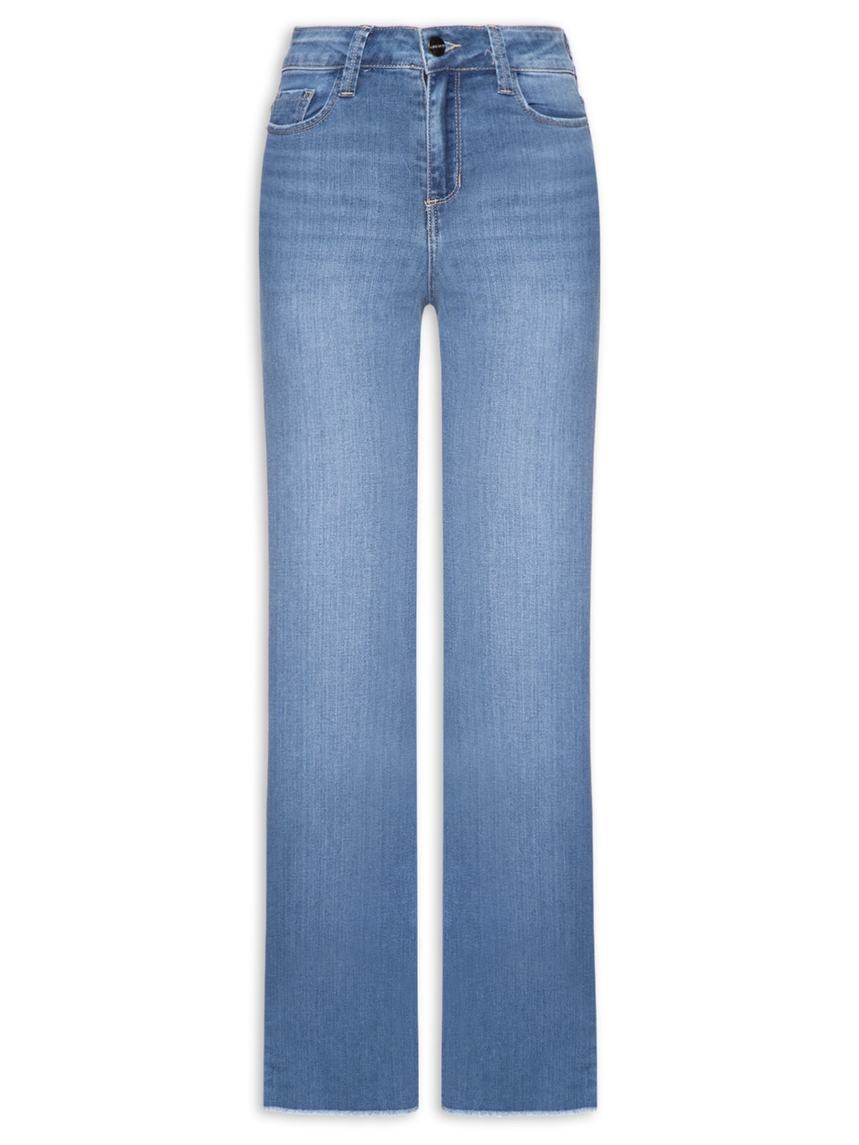 Calça Feminina Pantalona Patricia Azul Le Lis