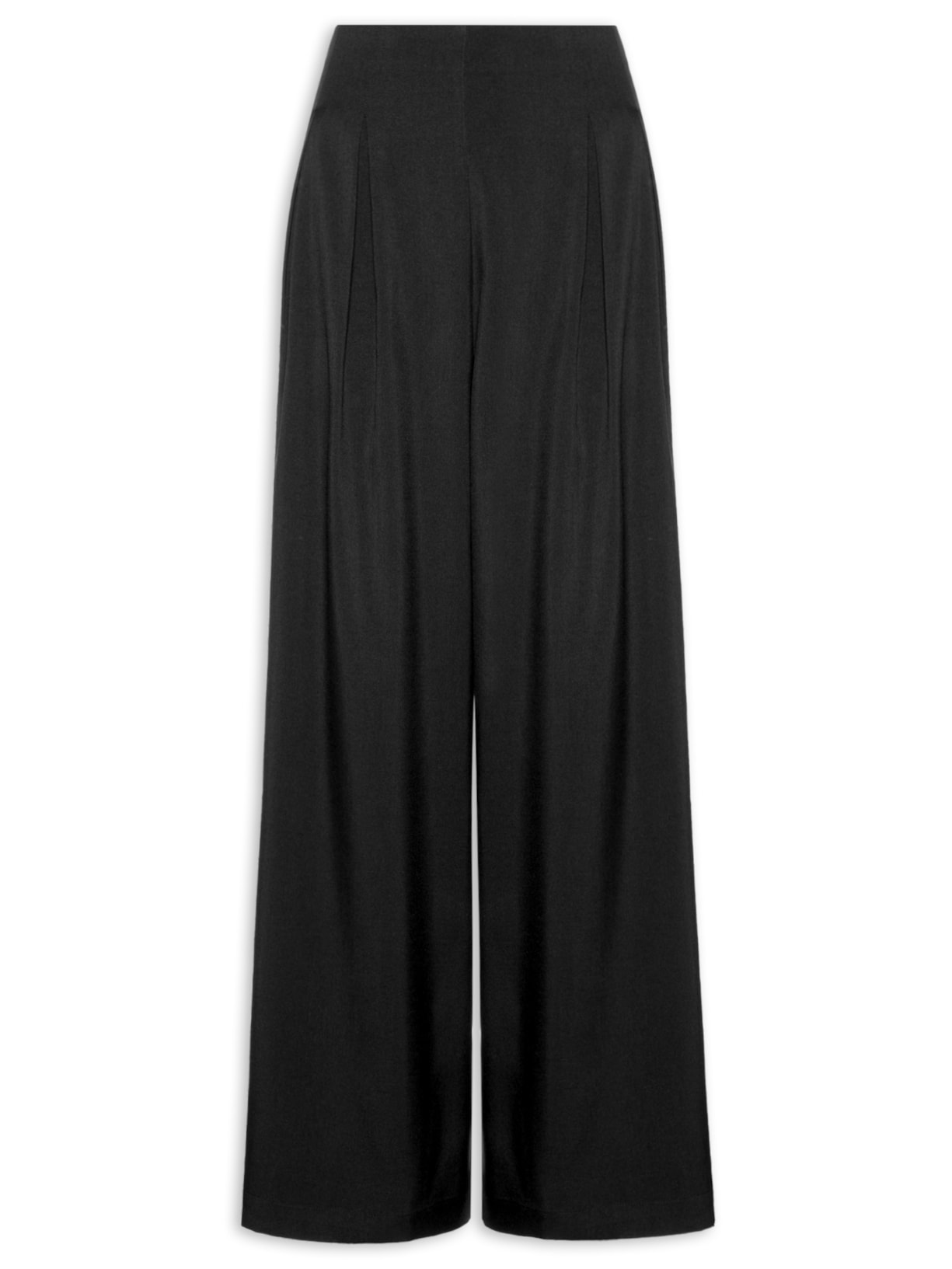 Calça Feminina Pantalona - Preto