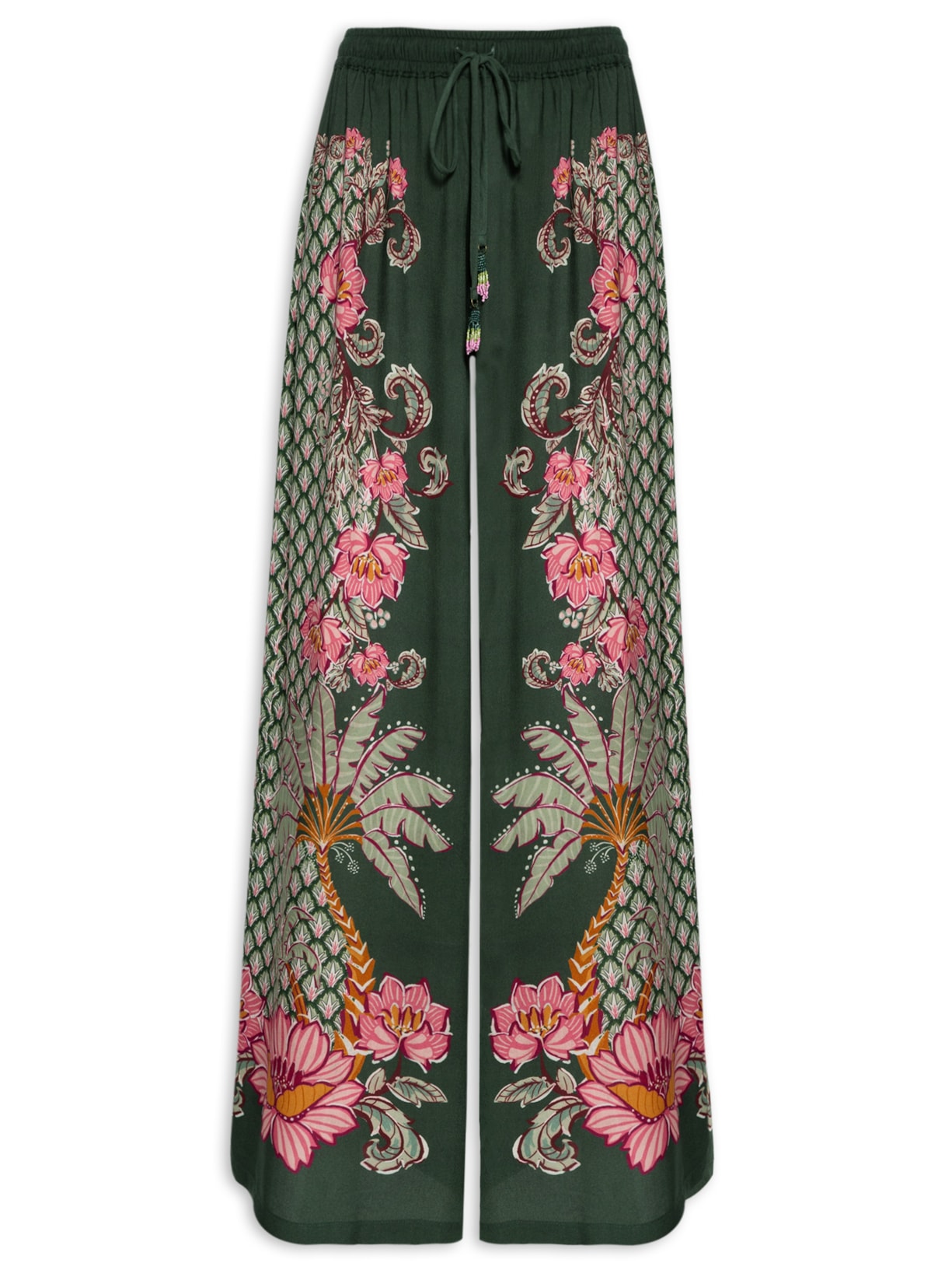 Calça Feminina Pantalona Ravenala - Verde