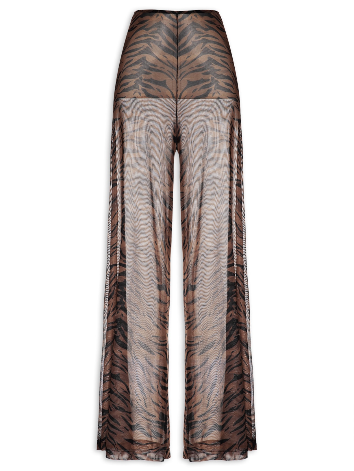 Calça Feminina Pantalona Sofia - Animal Print