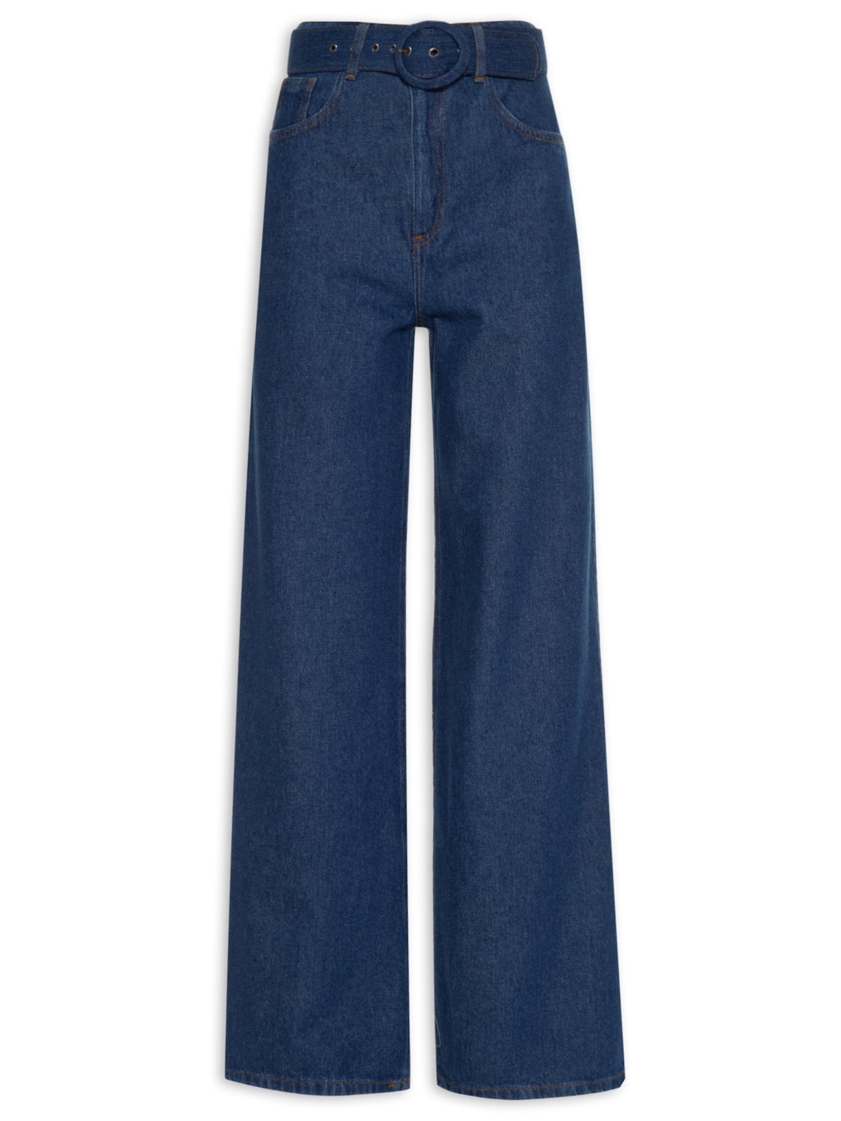 Calça Feminina Pantalona Yone - Azul