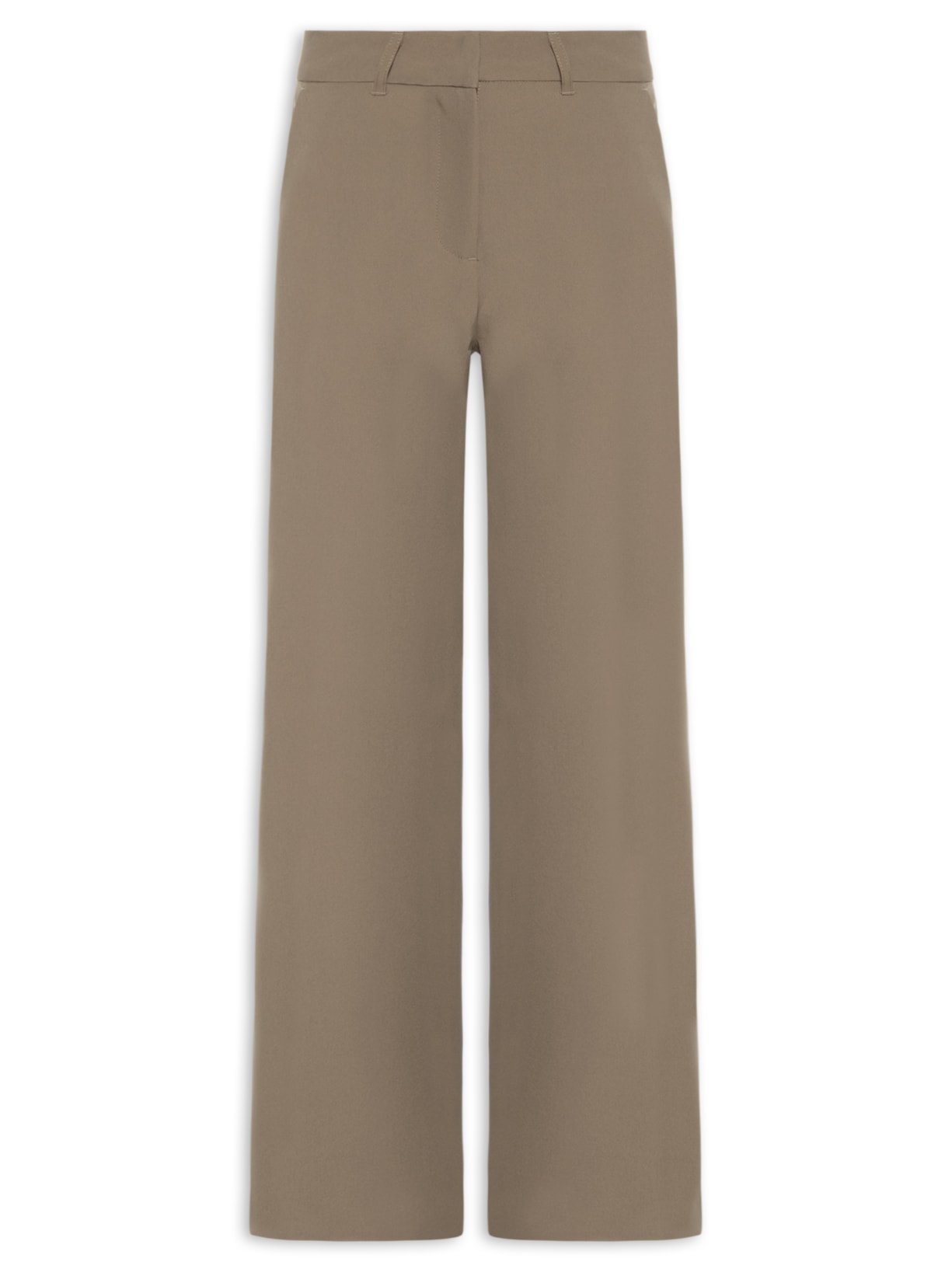 Calça Feminina Pantalona – Marrom Basiq