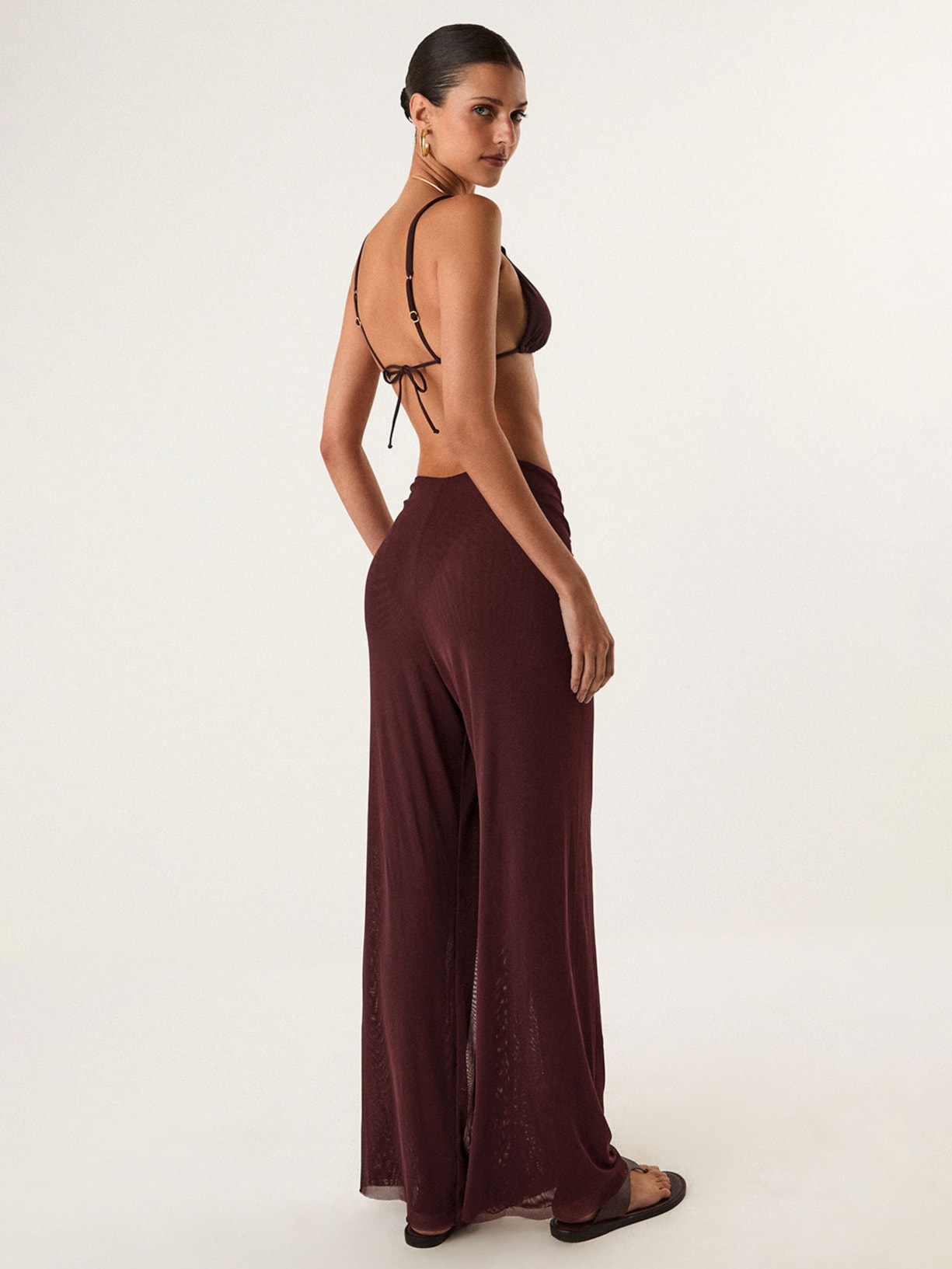 Calça Feminina Pareô Roxo Vix