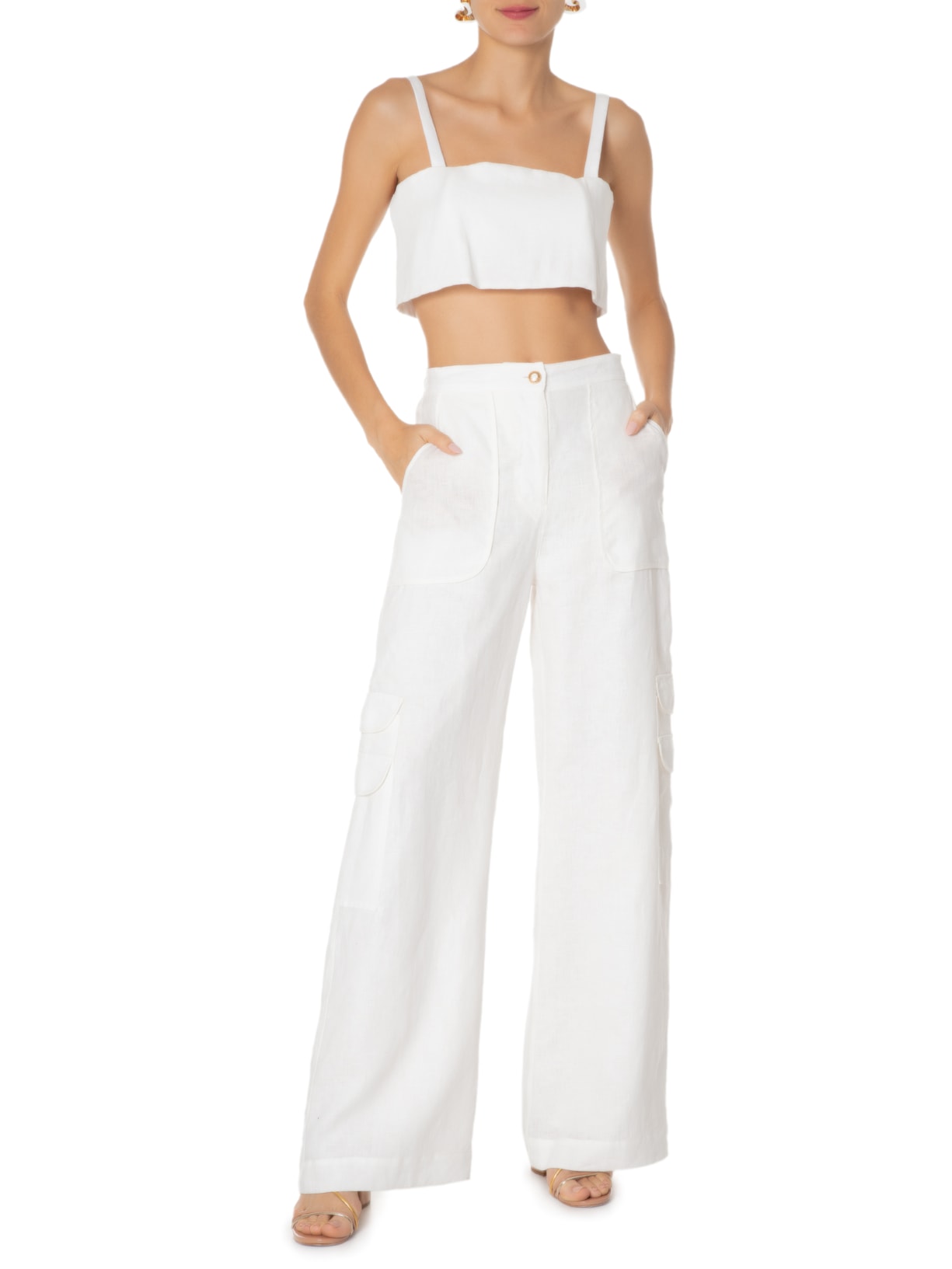 Calça Feminina Pati Off White Iorane