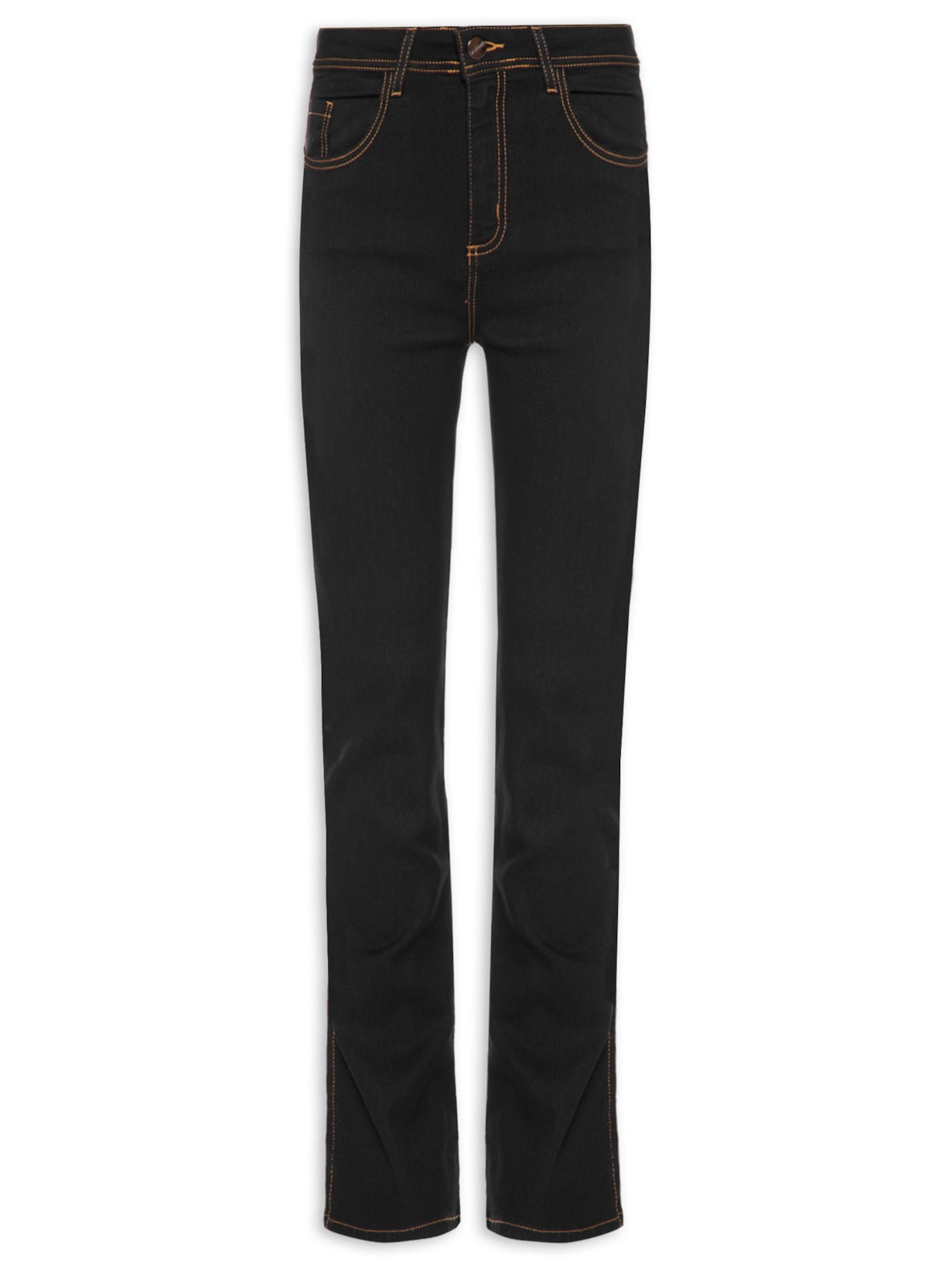 Calça Feminina Paula Bootcut II - Preto