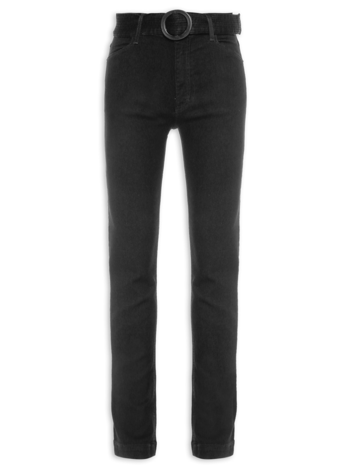 Calça Feminina Paula Pesponto - Preto