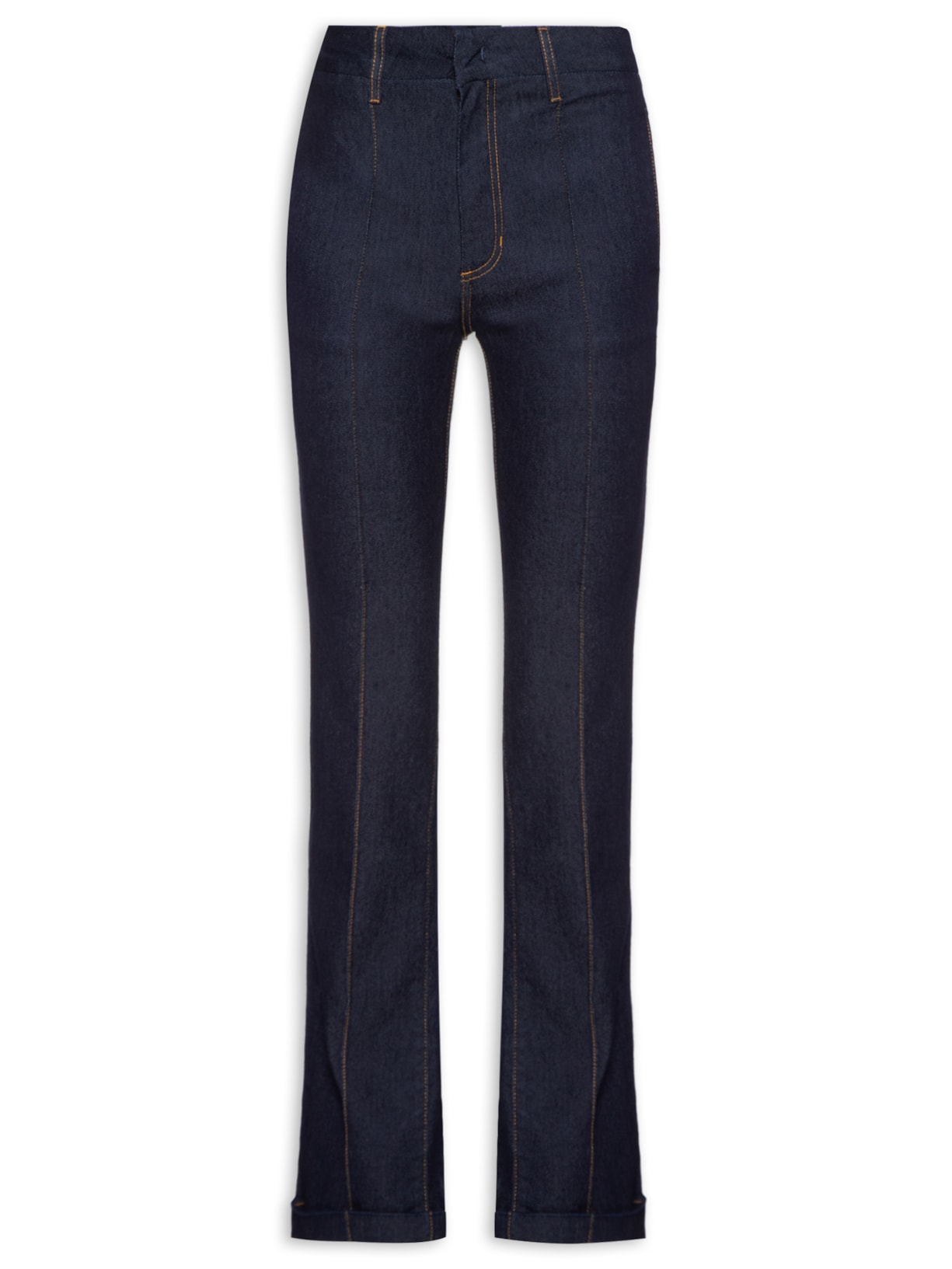 Calça Feminina Paula Reta Alfaiataria - Azul