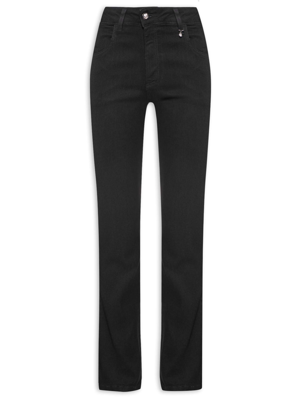 Calça Feminina Paula Reta Swarovski - Preto