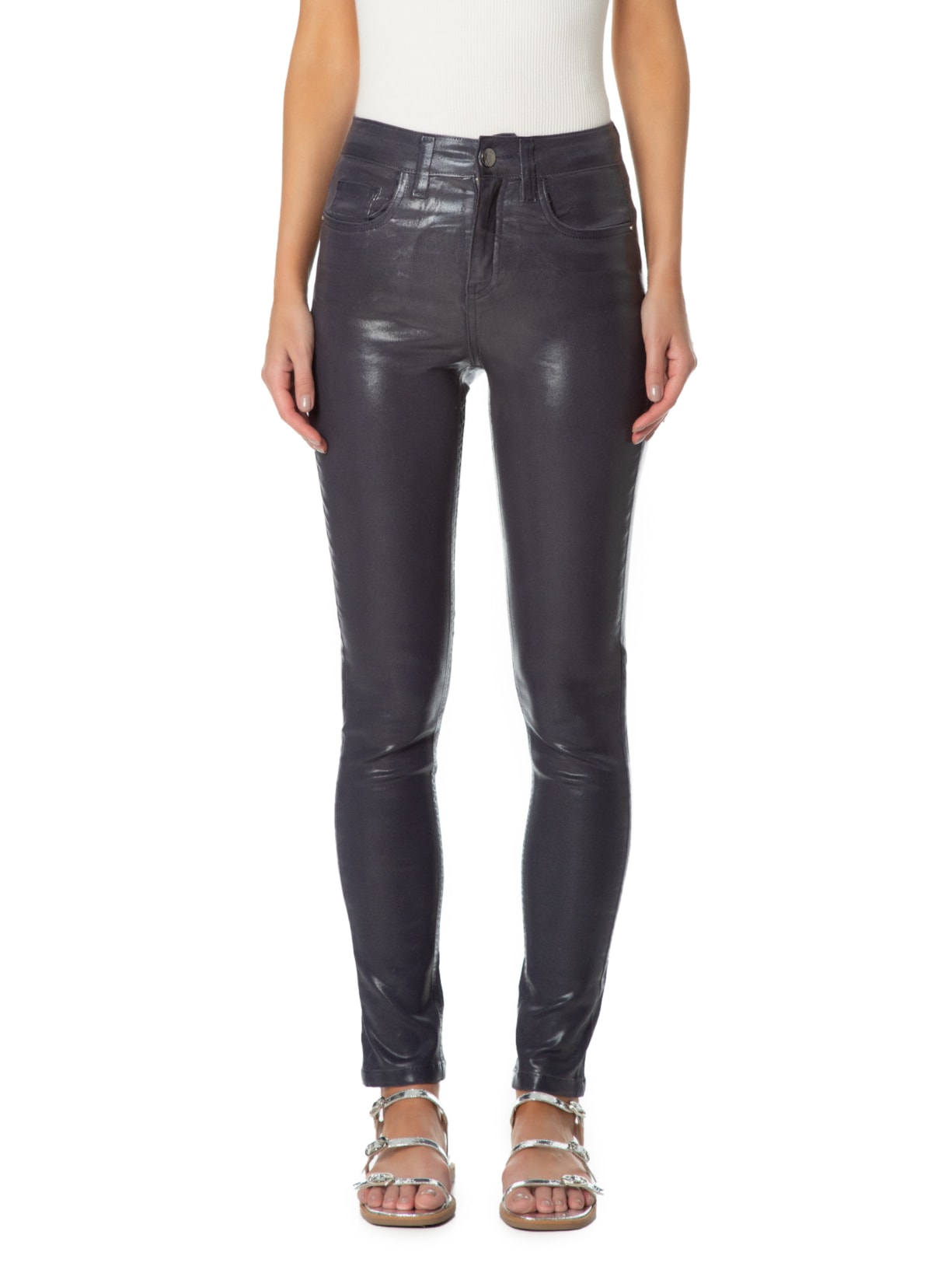 Calça Feminina Paula Skinny Dalton I Azul Le Lis