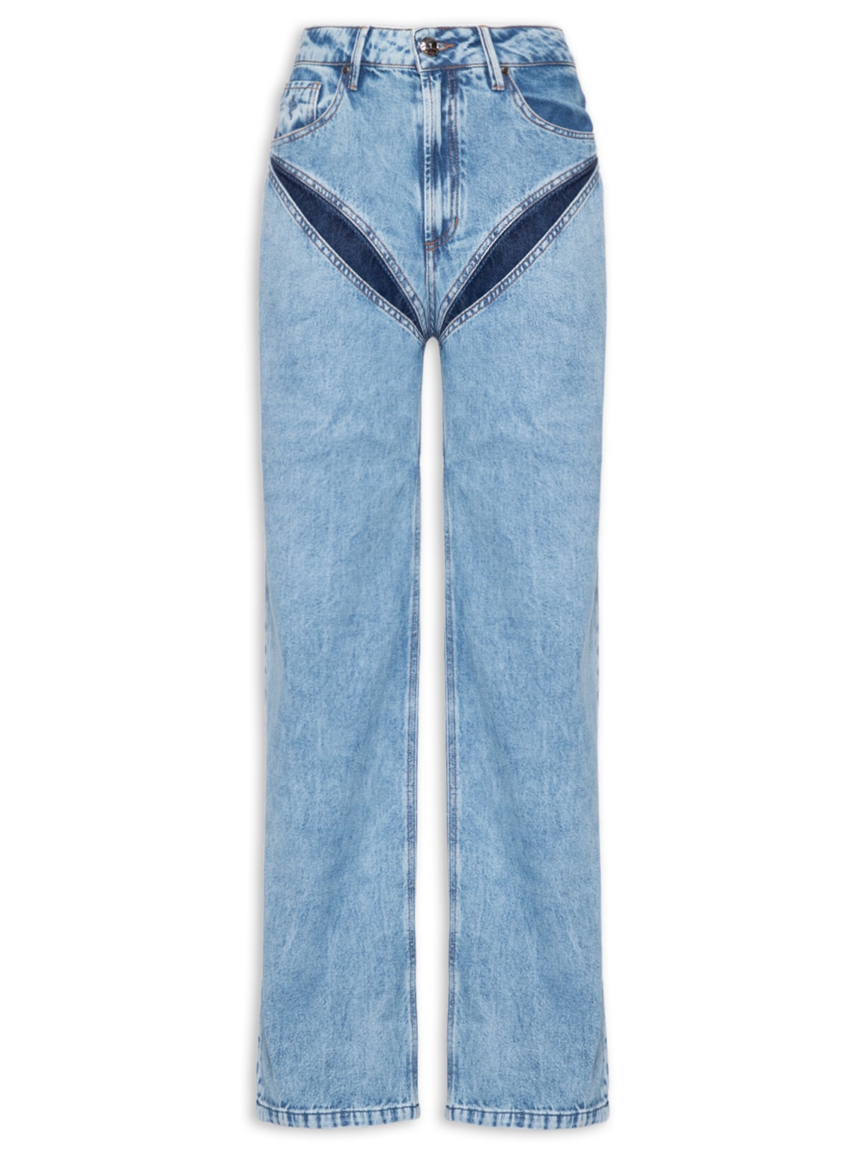 Calça Feminina Pavane Denim - Azul