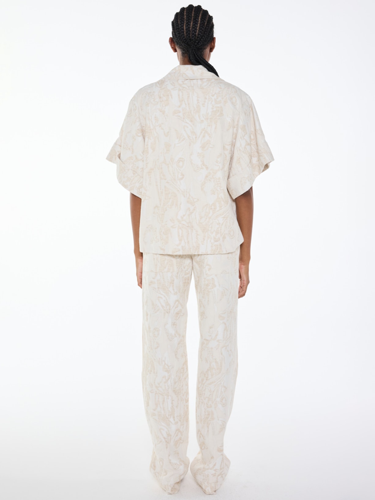 Calça Feminina Peace I26 Off White Mixed