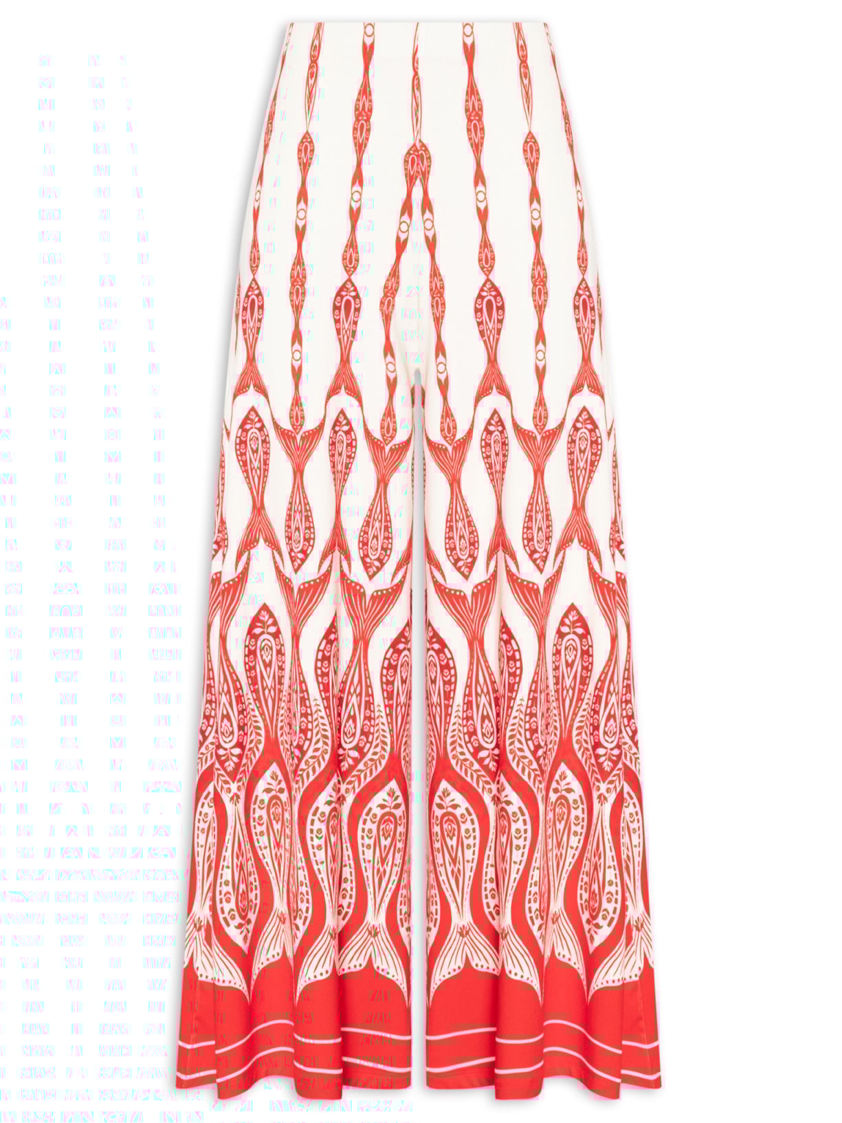 Calça Feminina Peixe Correnteza - Vermelho