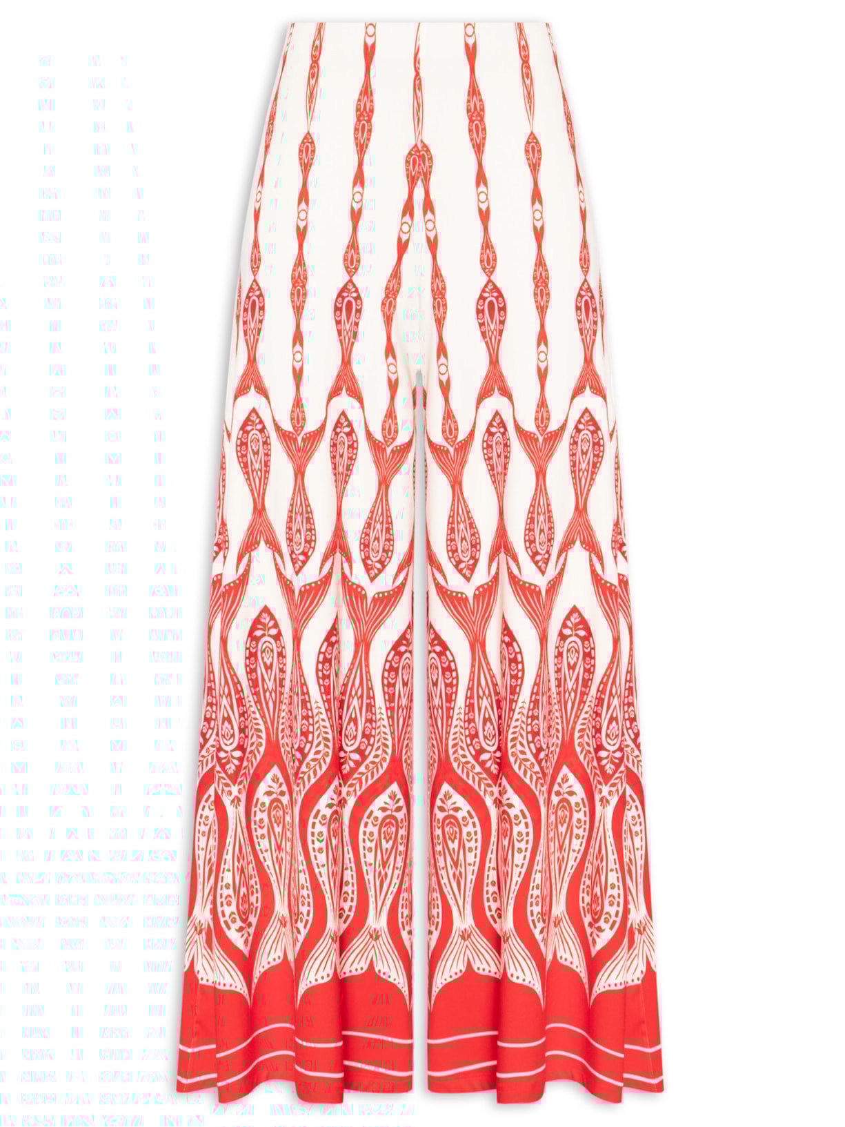 Calça Feminina Peixe Correnteza Vermelho Farm