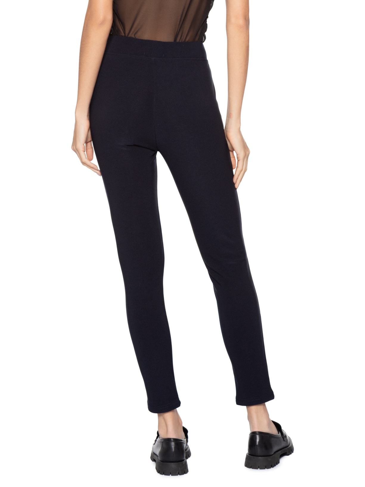 Calça Feminina Peluciada Azul Market 33