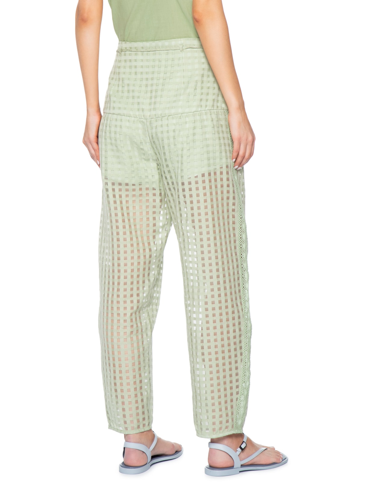 Calça Feminina Peônia Verde A.niemeyer