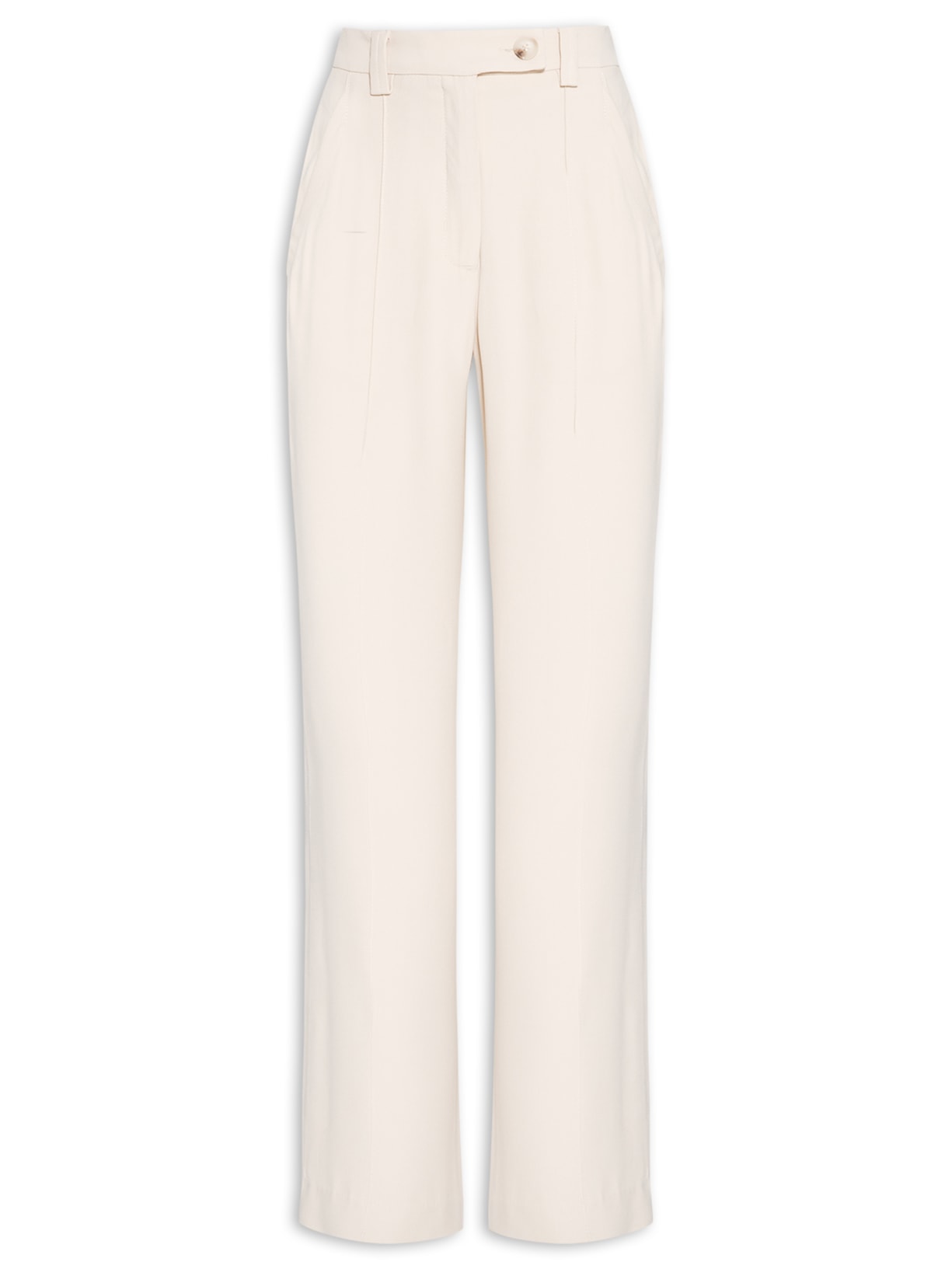 Calça Feminina Perna Reta - Bege