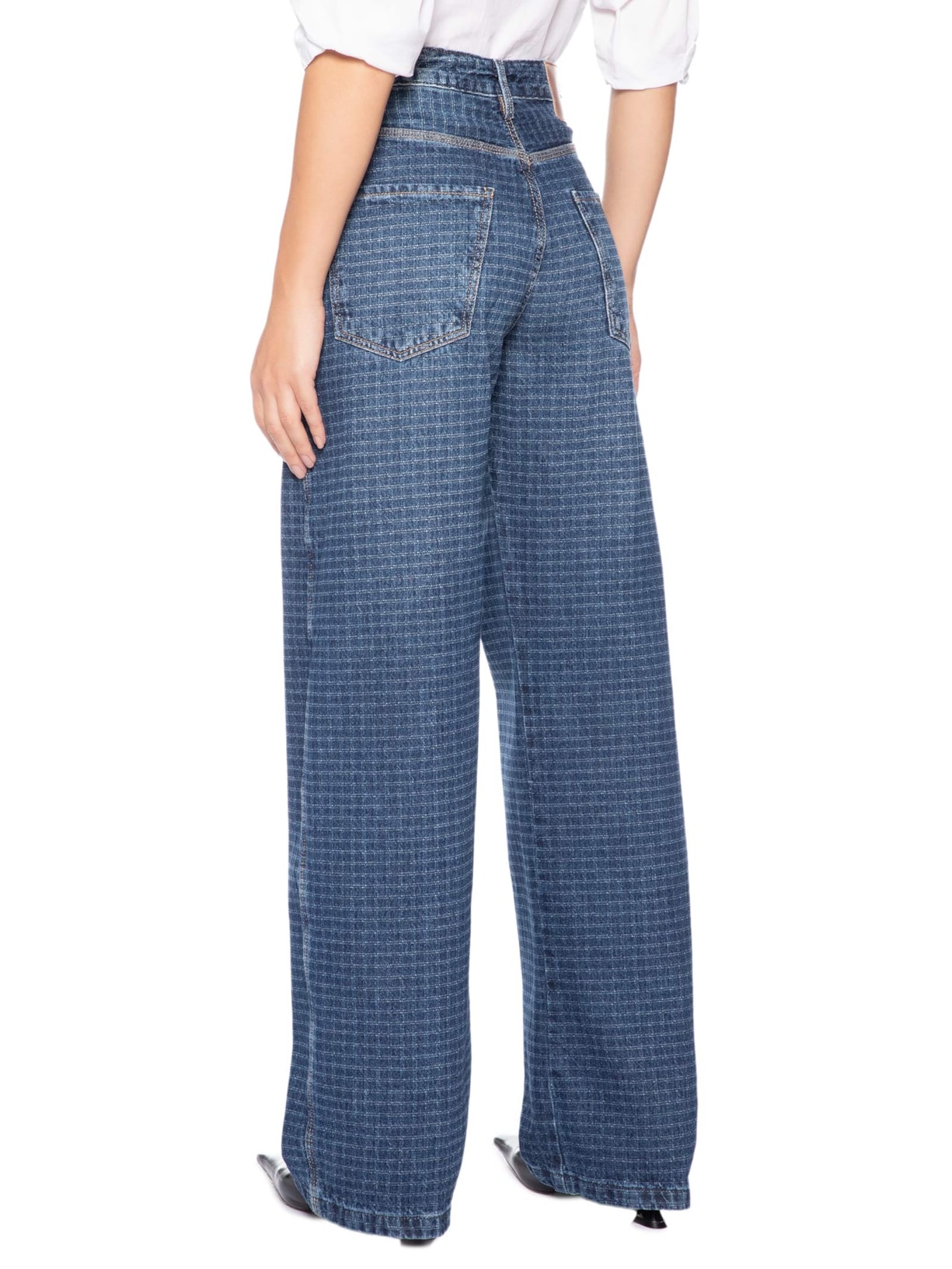 Calça Feminina Philippa Waffle Blue Azul Bo.bô