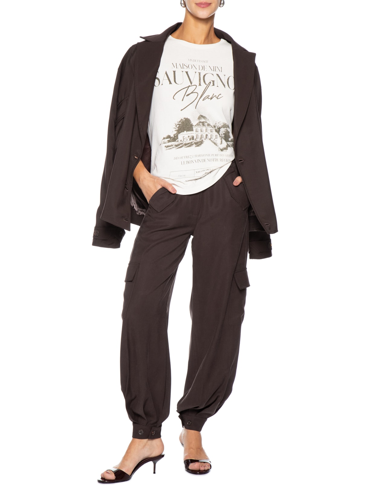 Calça Feminina Piera Marrom Niini
